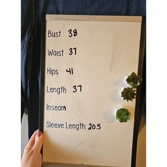 J. McLaughlin chambray blue denim shift dress sz small - Picture 6 of 6